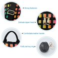 thumbnail image 7 of FORMRS Women's Travel Backpack Purse Anti-Theft Hidden Pockets Casual Shoulder Bag, Pink Block Pattern, 7 of 7