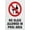 Warning Sign 4, variant on No Glass Or Bottles Beyond This Point Sign Safe Sign, Signs Outdoor, 8"x12", Sign For Home, Business, Driveway Alert