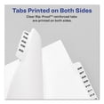 thumbnail image 3 of Avery Legal Dividers, Standard Collated Sets, 101-125 Tab Set (01334), White, 3 of 7