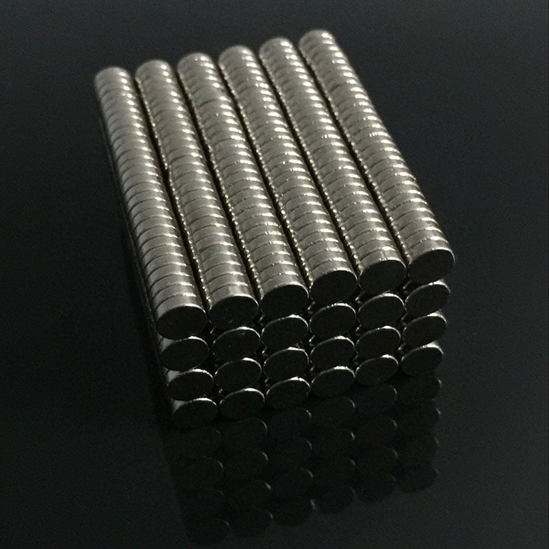 Neodymium Magnets 1mm 1.5mm 2mm 2.5mm 3mm Thick Dia 2-20mm Round Disc Magnet N35 