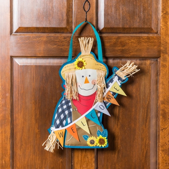 Scarecrow Welcome Door Décor