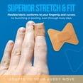 thumbnail image 5 of MEDca Flexible Fabric Fingertip Bandages, 100 Count, 2" x 1.75", 5 of 10