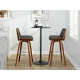 thumbnail image 3 of Corazza 30" Fixed-Height Bar Stool, Bar Chairs, Swivel Bar Stools, Bar Stools Set of 2, 3 of 6