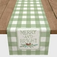 thumbnail image 3 of Creative Products Merry And Bright 16x72 Cotton Twill Table Runner, 3 of 3