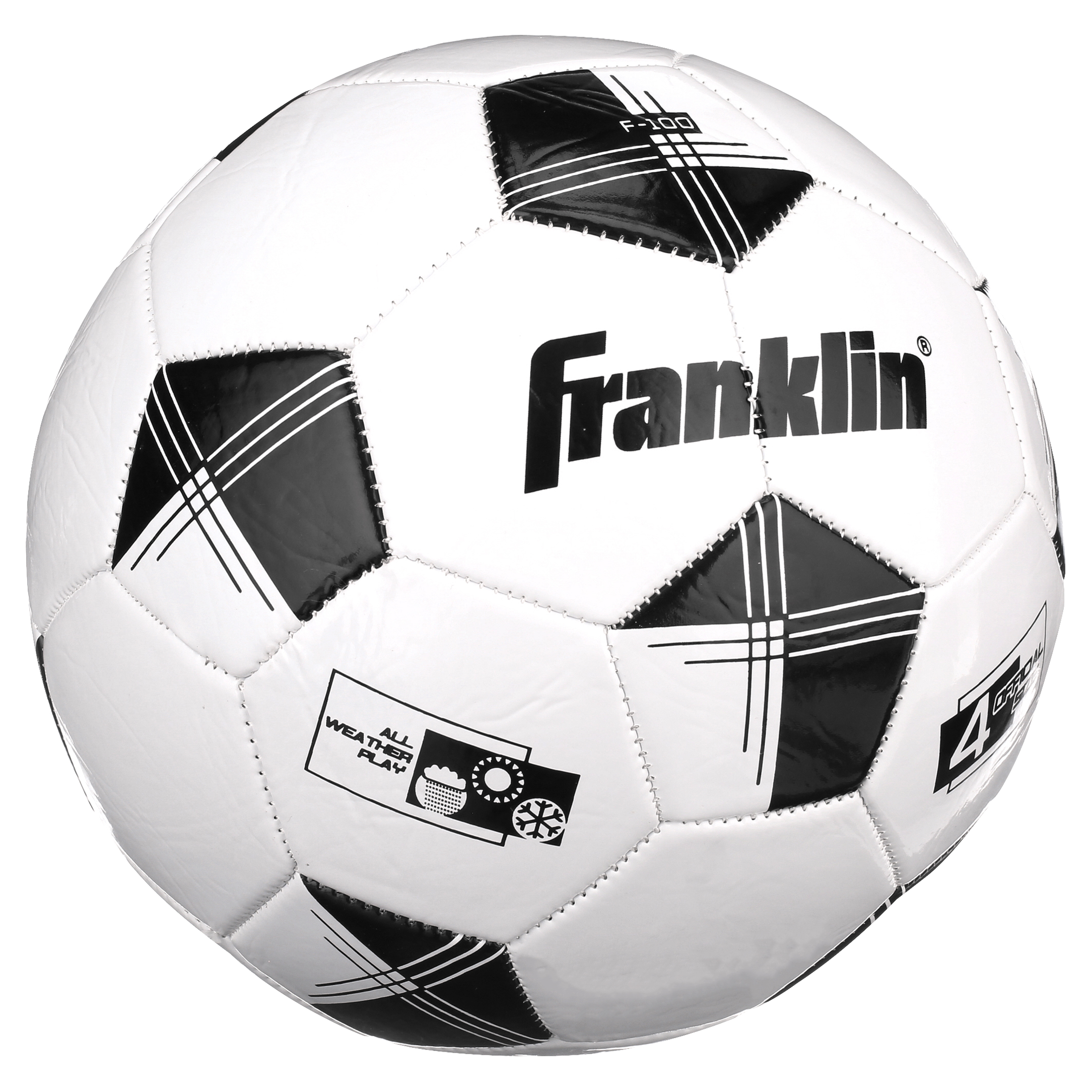 Franklin Sports Competition 100 Soccer Balls, Size 4 (12-Pack) photo 6