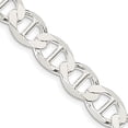 thumbnail image 6 of 925 Sterling Silver 8.9mm Semi-Solid Flat Anchor Chain 20 Inch, 6 of 7