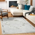 thumbnail image 3 of White Medallion Area Rugs for Living Room Washable Rugs Boho Moroccan Area Rug Soft Neutral Geometric Bohemian Carpet Distressed Indoor Rug for Bedroom Dining Room Office Foldable Nonslip Rug, 3 of 9