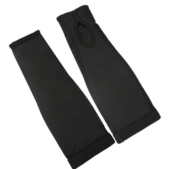 lixuesong 2Pcs Volleyball Arm Sleeves Forearm Protective Sleeves With Cushioned Pad And Thumb Hole For Teen Women Sport Volleyball