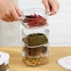 thumbnail image 5 of Organizador de especias (1 unidad) juego de cajas de almacenamiento de cocina frascos transparentes apilables contenedores herméticos para condimentos organización eficiente de la, 5 of 9