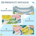 thumbnail image 2 of FORMRS Boys Rash Guard with Short Sleeves UPF 50+ Swim Shirts Sizes 3-12T, Blue Floral Wave, 2 of 6