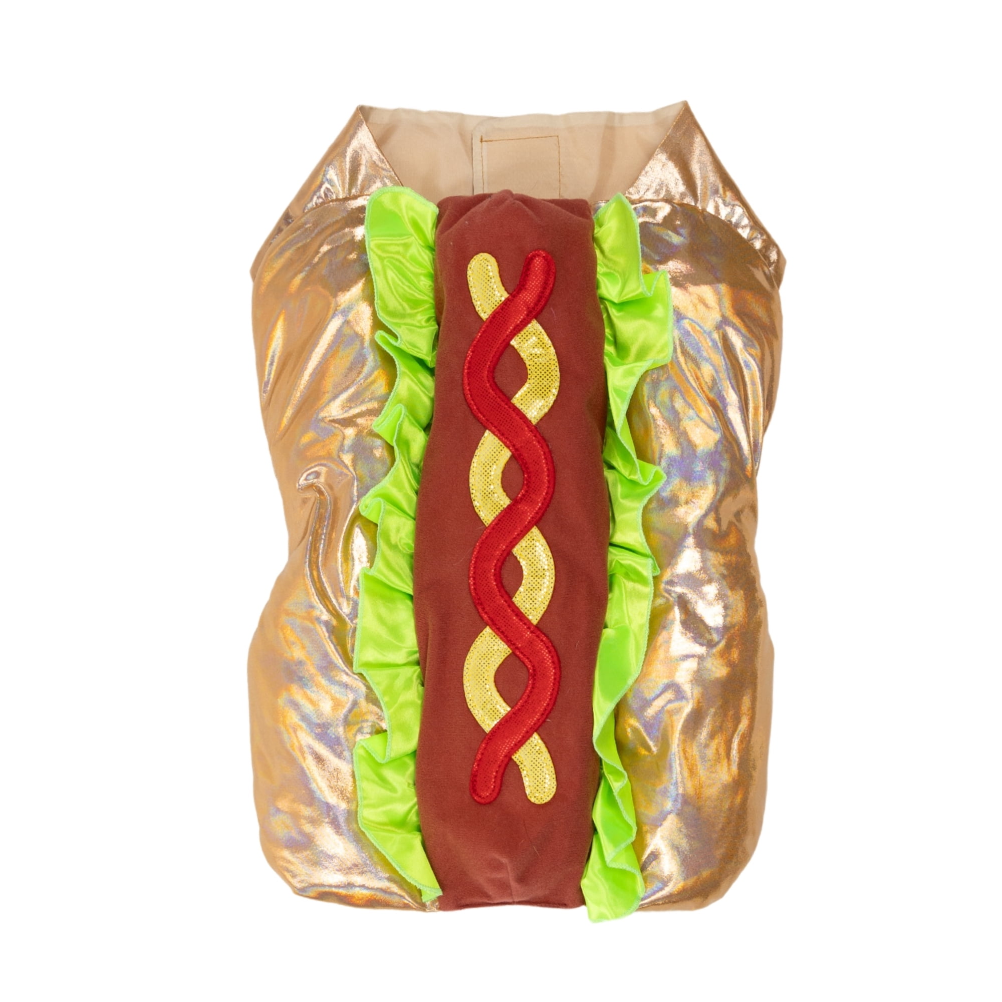 Vibrant Life Halloween Hot Dog Costume for Dogs, Multicolor, Medium