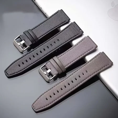 Fanger-1 Leather Strap 22mm For Huawei Watch GT 2 GT3 Pro 46MM Strap Wrist Band For HUAWEI WATCH GT 3 Pro 46mm/GT Runner 46mm Smart Watch