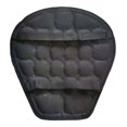 thumbnail image 1 of Cojín de aire para asiento de motocicleta, cojín de asiento con Airbag 3D con correas para sillines de turismo Cruiser, rodamiento de 375x360x25mm, 1 of 5