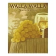thumbnail image 2 of Walla Walla, Washington, White Grapes and Wine Glass, Oil Painting (1000 Piece Puzzle, Size 19x27, Challenging Jigsaw Puzzle for Adults and Family, Made in USA), 2 of 4