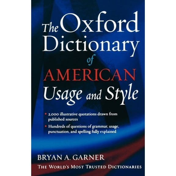 Pre-Owned The Oxford Dictionary of American Usage and Style (Paperback) 0195135083 9780195135084