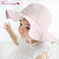thumbnail image 2 of CUTELOVE Cute Kids Sun Hat Summer Cotton Bucket Hat Toddler Children Girls Brim Beach Hat with Wide Brim, 2 of 6