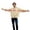 11-Beige57, variant on Colorful Slogan Letter Print Pullover Hoodie for Women Kangaroo Pocket Oversized Spring Casual Hooded Sweatshirt
