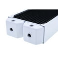 thumbnail image 3 of Alphacool NexXxos UT60 Full Copper Radiator 420, 140mm x 3, Triple Fan, White, 3 of 4
