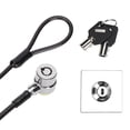 thumbnail image 3 of Laptop Lock Cable, 180 Degrees Rotatable Computer Lock Galvanized Steel Durable  for Monitors for Projectors for Laptops Computers, 3 of 7