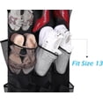 thumbnail image 3 of Zapatero colgante MISSLO 30 bolsillos grandes de doble cara negro, 3 of 6