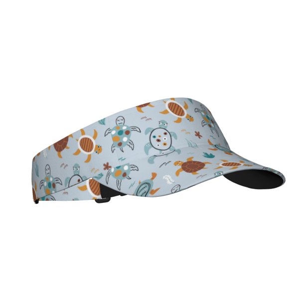 Balery Sea Turtle Gorra deportiva con visera ajustable para mujer y hombre (talla única)