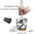 thumbnail image 5 of 10"Stainless Steel Cocktail Stick Ice Hammer, 2 Pieces Professional Home Bar Tool, Used to Debug Delicious Cocktails, Drinks, Juices, 5 of 5