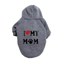 Taotanxi Xl Pet Supplies Dog Clothes Fleece Cloth Mommy Pet Sweater Teddy Clothes Spring Fall Winter