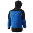 thumbnail image 2 of HUK Men's Standard ICON X Superior Jacket Water & Wind Proof Performance Zip, Blue, X-Large, 2 of 3