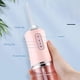 thumbnail image 2 of Flosser de agua inalámbrico recargable profesional limpiador dental portátil impermeable irrigador bucal dental con tanque de agua limpiable para el hogar y viajes, cuidado de aparatos ortopédicos y puentes (rosa) JM, 2 of 5