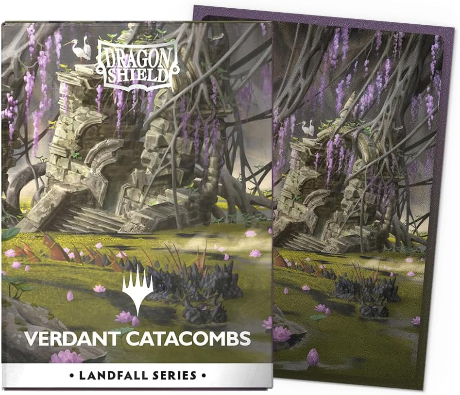 Dragon Shield: Standard 100ct Sleeves - Landfall Series - Verdant Catacomb (Dual Matte)