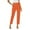 Orange, variant on Aloohaidyvio Pants Women,Fashion Women Plus Size Casual Solid Elastic Waist Pocket Loose Pants