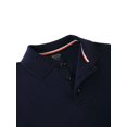 thumbnail image 2 of Smith's American Boys' L/S Polo Shirt - navy, 6 - 7 (Big Boys), 2 of 5