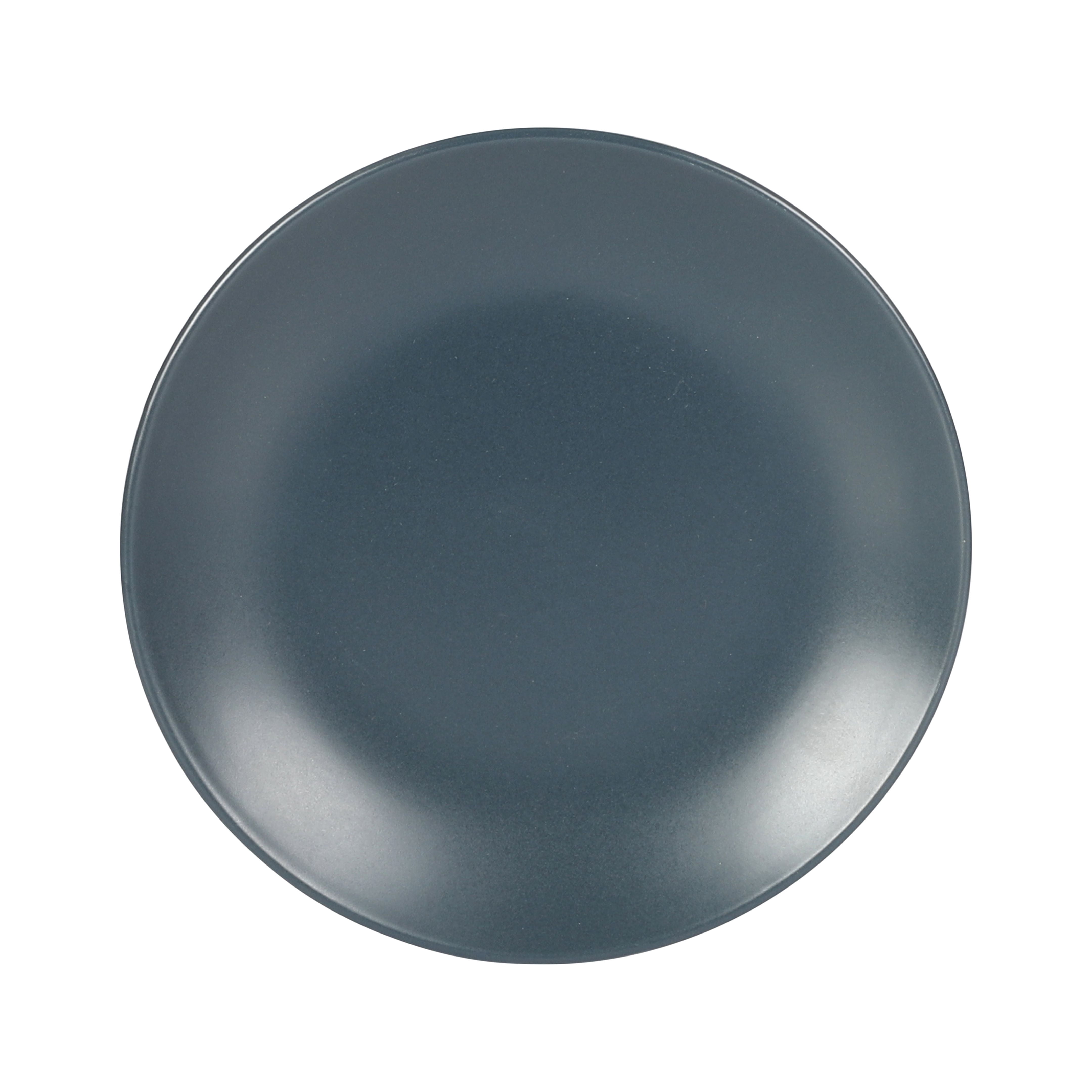 Gibson Home Queensland Blue 12-Piece Stoneware Dinnerware Set