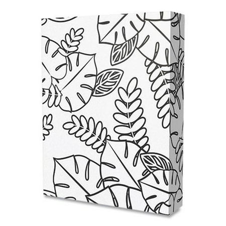 Lettermark 30% Recycled Colored Paper 20 lb Bond Weight 8.5 x 11 Canary 500/Ream