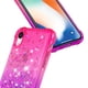 thumbnail image 4 of Funda para iPhone Xr Transparente con Brillos Carcasa Protectora Antigolpes con Glitter Brillante, 4 of 5
