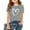 AG09-Light Gray, variant on Inglocry Girls Short Sleeve T Shirts Kids Summer Tops Crewneck Basic Graphic Tees Cute Tops For Teens 5-14 Years White 2-3Y