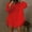 Red, variant on Women's Tops Plus Size Tunic Loose Long Sleeve Athletic Shirts Womens Fall T Shirts Birthday Gifts