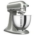 thumbnail image 2 of KitchenAid Deluxe Series 4.5 Quart Tilt-Head Stand Mixer with Stainless Bowl, Contour Silver, KSM97CU, 2 of 5