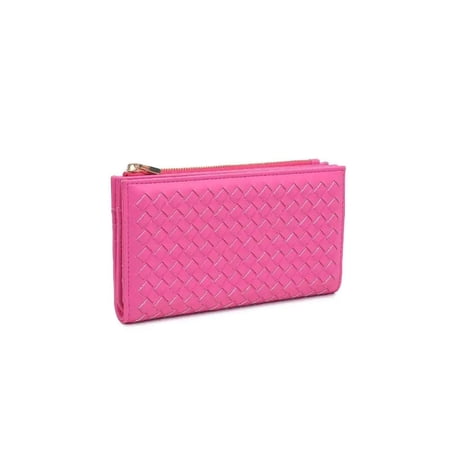 Woven Luxury Quality Women’s Vegan Leather Wallet