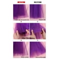 thumbnail image 2 of Women Elastic 4 Layered Tulle Tutu Skirt for Marathon Running, Purple, 2 of 4