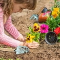 thumbnail image 6 of Kids Garden Tool Set, 4 Piece Children's Gardening Tools for Outdoor Play, Toy Rake Shovel Trowel Fork for Toddlers, Gardening Kit for Boys Girls Gift, 6 of 6