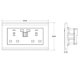 thumbnail image 4 of Tuya Wifi Socket with Dual USB 5V/2.1A Smart Home Switch Plug Smart Life APP Outlets for Google Home Alexa Plug, 4 of 5