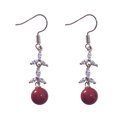 thumbnail image 2 of Pendiente con colgante de de cristal Pendiente de Accesorios de joyería Favores de para mujer Pendientes de Colcomx Pendientes de oro rosa, 2 of 8