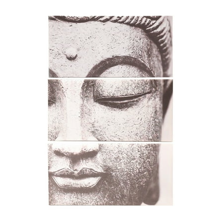 Grey Buddha Canvas 23''x12'' Unframed/Framed Artwork Abstract Landscape Pictures Printed Modern Buddha Canvas Print ()
