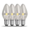 thumbnail image 1 of Bombilla Feit Electric BP7C7 con candelabro LED 2700 K, paquete de 4 unidades, 1 of 8