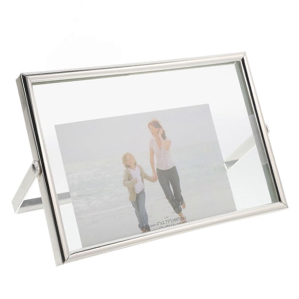 Glass Picture Frame Simple Photo Frame Tabletop Picture Frame Photo Display Frame