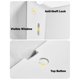 thumbnail image 4 of Dispensador de toallas de papel para pared, sin clavos, con múltiples pliegues, para baño, 4 of 8