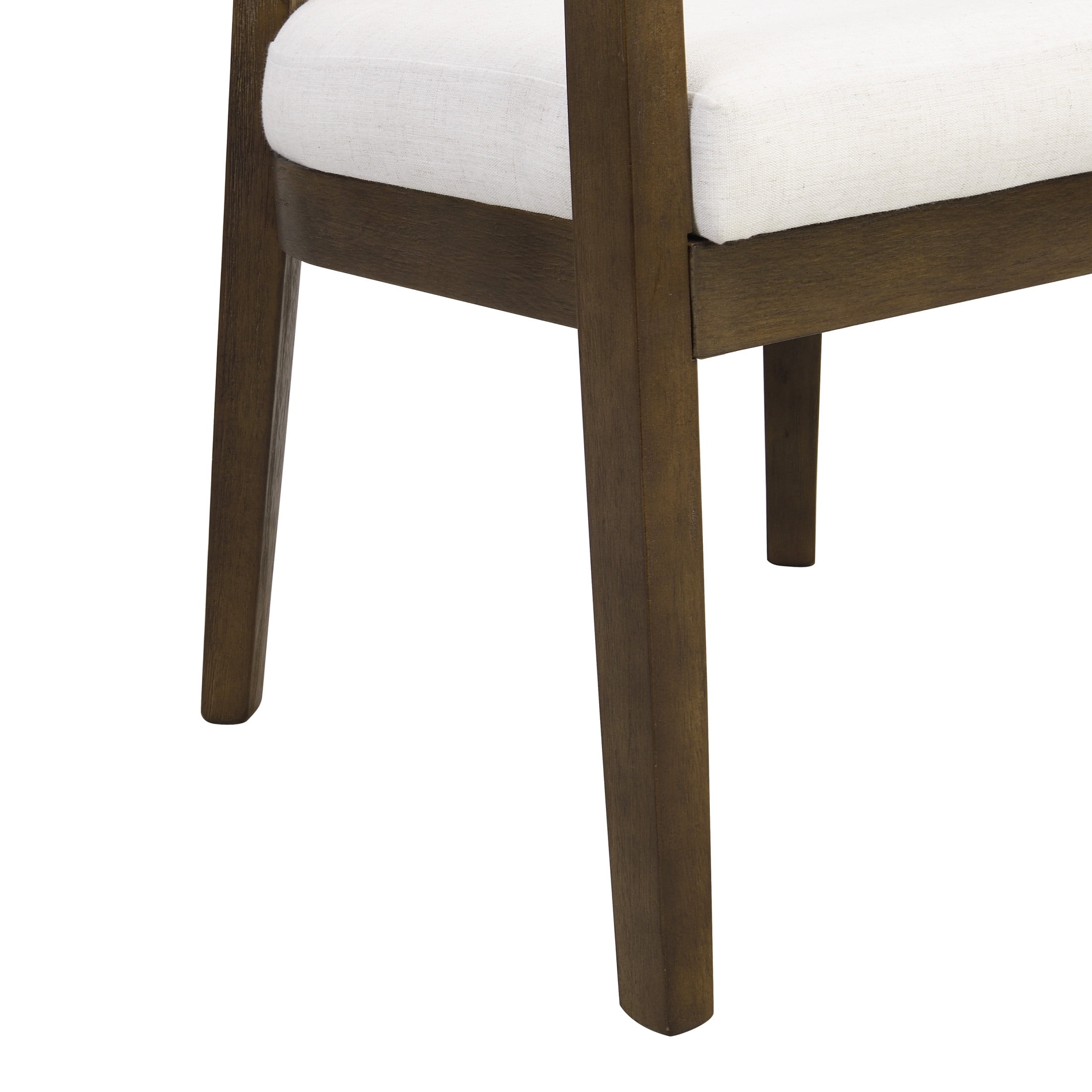 Christopher Knight Home 7-Piece Dining Set, 84" Rectangular Table with Beige Upholstered Open-Back Arm Chairs