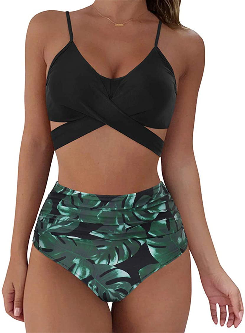 Womens Belly Wrap Beach Skirt Large Size Tankini Split Bathing Suits Body Swimsuit Swim Pants Bikini Sets Sling Swimwear 