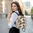thumbnail image 6 of Quilted Backpack Fashion Backpack 10.23*5.11*12.59 Inch Women's Fashion Backpack Picnic Shopping Travel Out Sports backpack Black Magpie, 6 of 7
